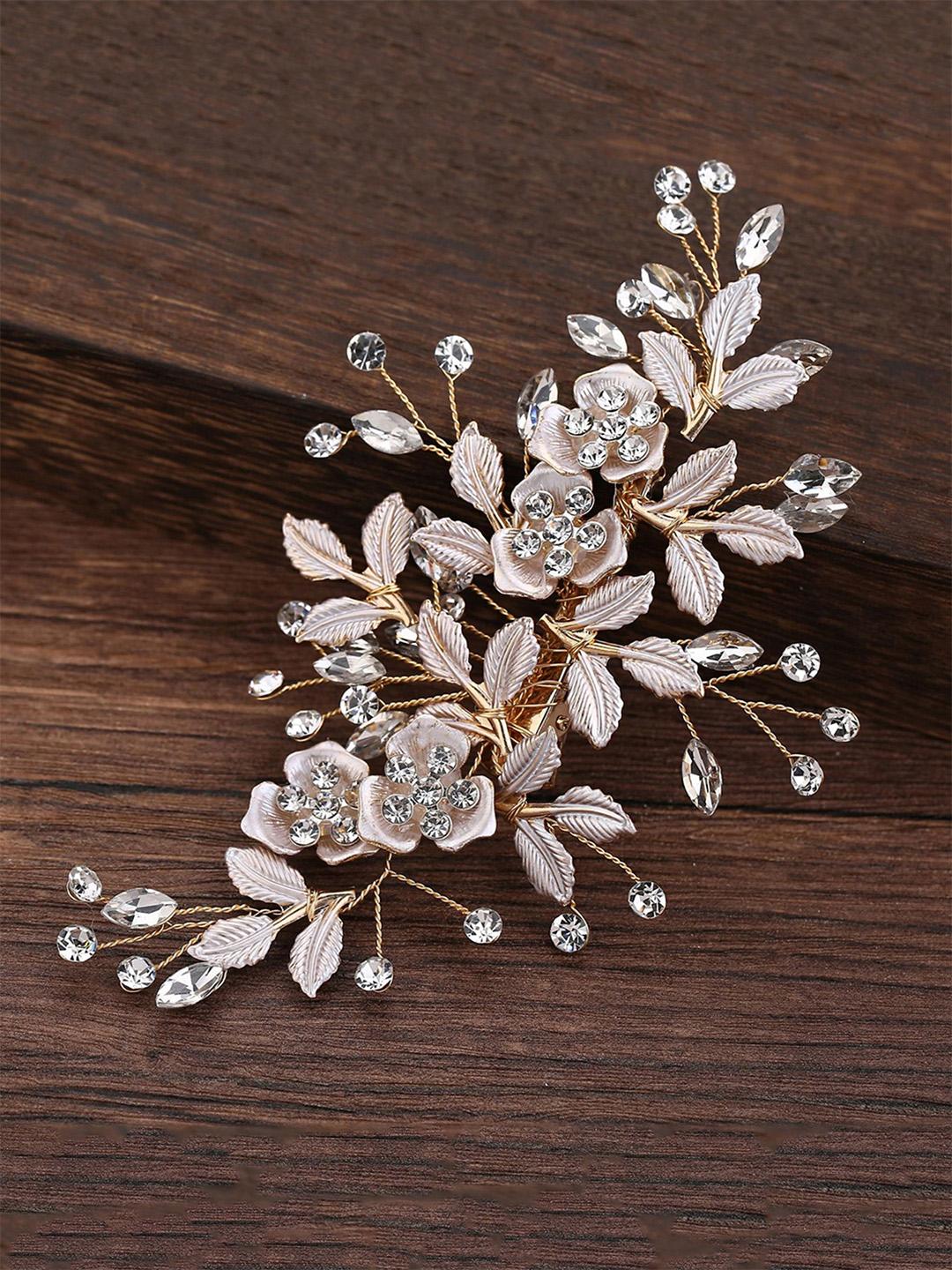 Crystal Butterfly CLip